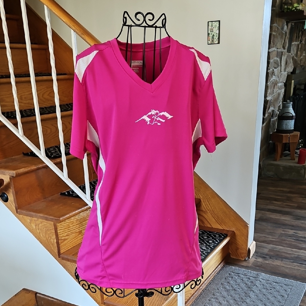 👚AUGUSTA SPORTSWEAR Pink Athletic Women's Top